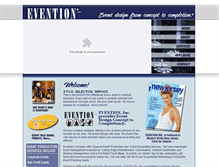 Tablet Screenshot of evention.com