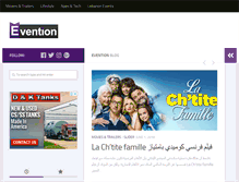 Tablet Screenshot of evention.me